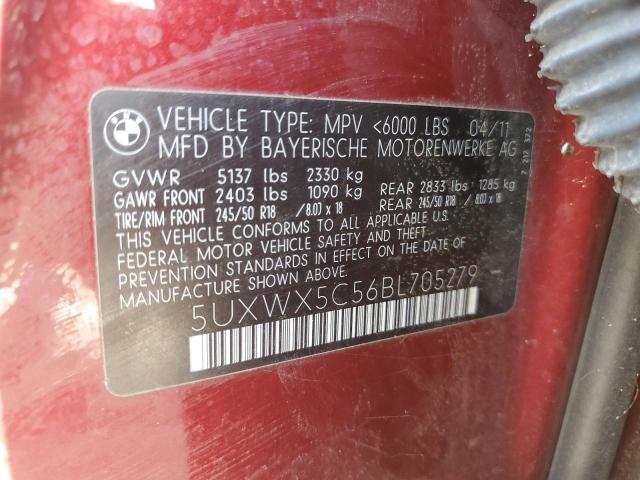 Photo 12 VIN: 5UXWX5C56BL705279 - BMW X3 XDRIVE2 