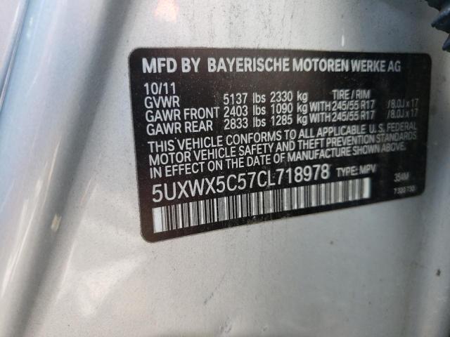 Photo 12 VIN: 5UXWX5C57CL718978 - BMW X3 