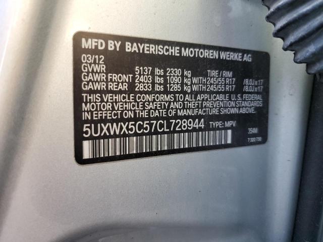 Photo 13 VIN: 5UXWX5C57CL728944 - BMW X3 