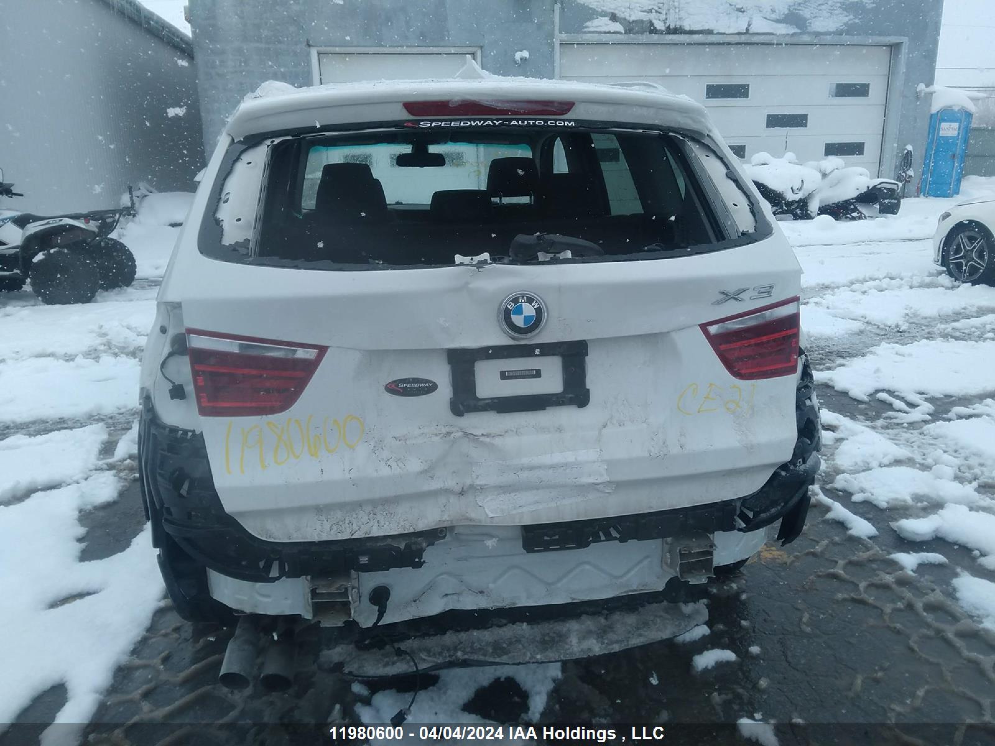 Photo 5 VIN: 5UXWX5C58CL718049 - BMW X3 