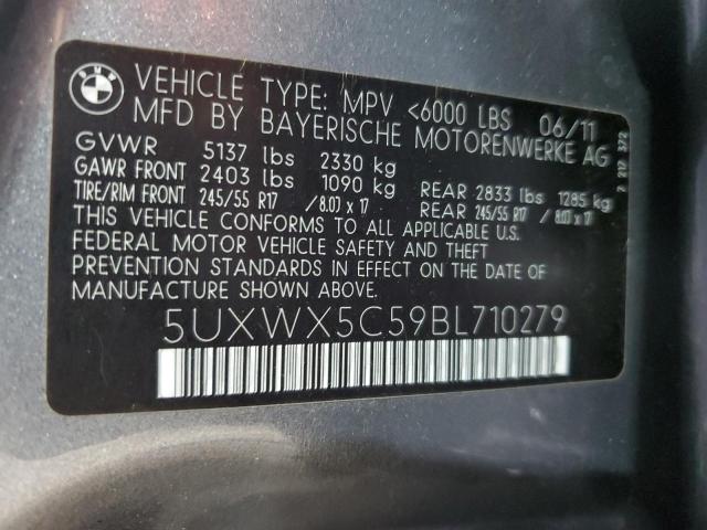 Photo 12 VIN: 5UXWX5C59BL710279 - BMW X3 XDRIVE2 