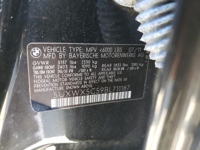 Photo 9 VIN: 5UXWX5C59BL711187 - BMW X3 XDRIVE2 