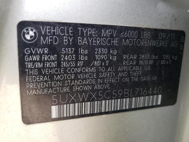 Photo 12 VIN: 5UXWX5C59BL716440 - BMW X3 XDRIVE2 