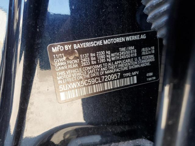 Photo 12 VIN: 5UXWX5C59CL720957 - BMW X3 