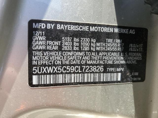 Photo 12 VIN: 5UXWX5C59CL723826 - BMW X3 