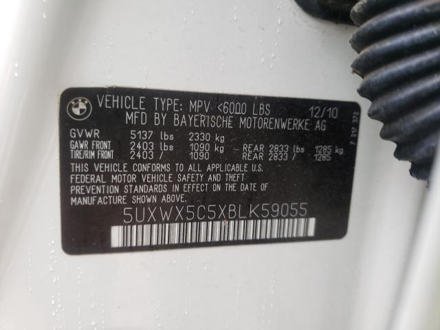 Photo 9 VIN: 5UXWX5C5XBLK59055 - BMW X3 XDRIVE2 