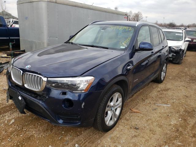 Photo 1 VIN: 5UXWX7C36H0U43963 - BMW X3 XDRIVE3 