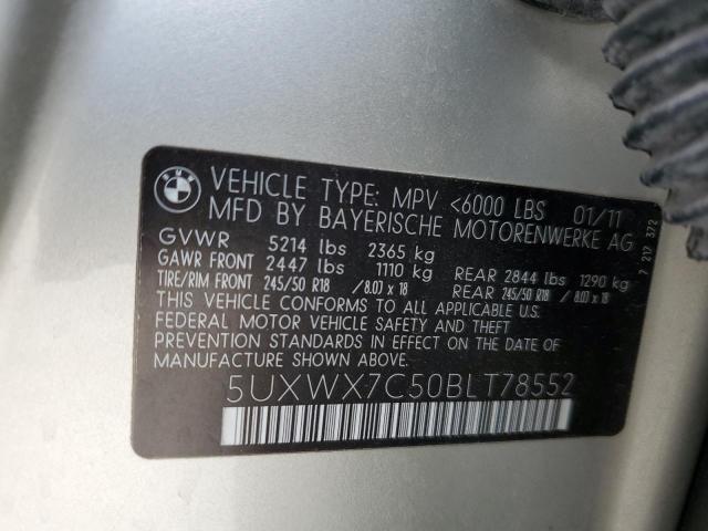 Photo 12 VIN: 5UXWX7C50BLT78552 - BMW X3 