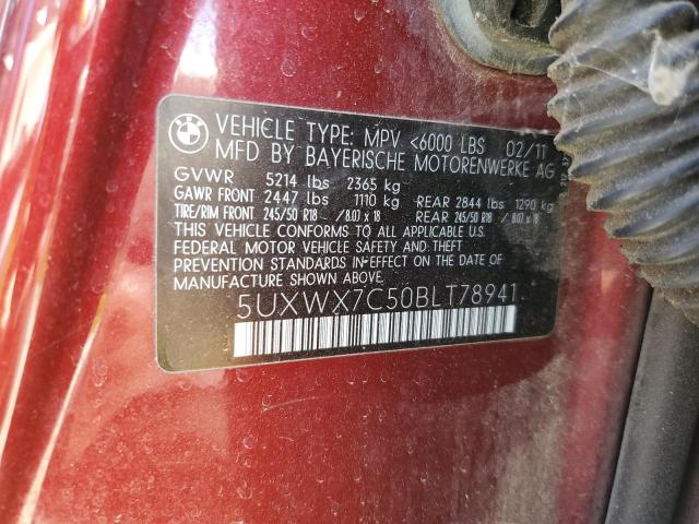 Photo 12 VIN: 5UXWX7C50BLT78941 - BMW X3 XDRIVE3 