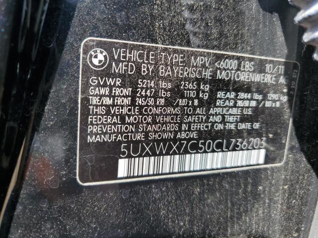 Photo 12 VIN: 5UXWX7C50CL736203 - BMW X3 