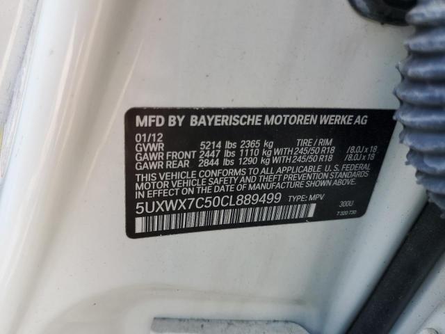 Photo 12 VIN: 5UXWX7C50CL889499 - BMW X3 