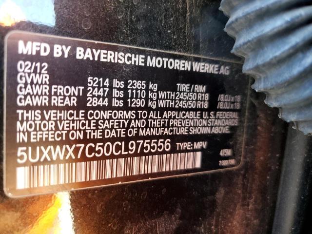 Photo 9 VIN: 5UXWX7C50CL975556 - BMW X3 XDRIVE3 