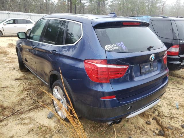 Photo 2 VIN: 5UXWX7C50DL979494 - BMW X3 XDRIVE3 