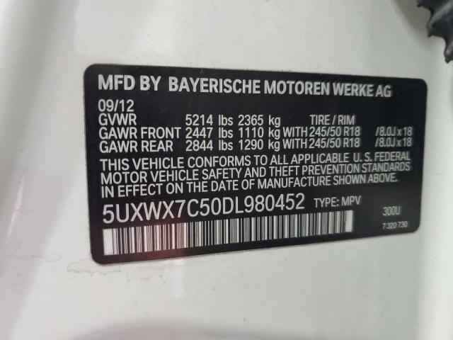 Photo 12 VIN: 5UXWX7C50DL980452 - BMW X3 