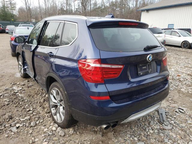 Photo 2 VIN: 5UXWX7C50G0K36565 - BMW X3 XDRIVE3 