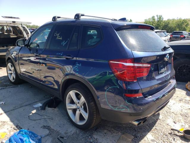 Photo 2 VIN: 5UXWX7C50H0U41014 - BMW X3 XDRIVE3 