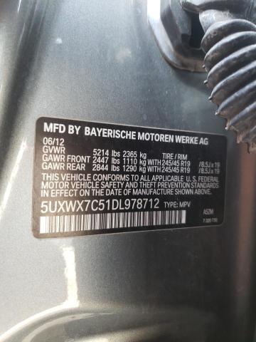 Photo 12 VIN: 5UXWX7C51DL978712 - BMW X3 