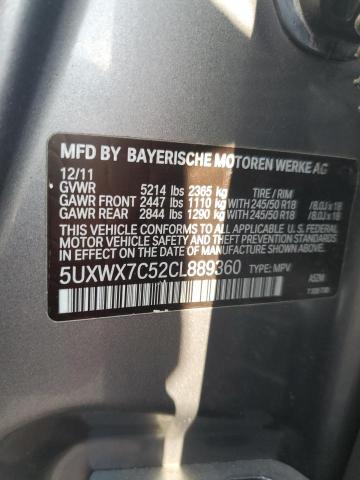 Photo 13 VIN: 5UXWX7C52CL889360 - BMW X3 XDRIVE3 