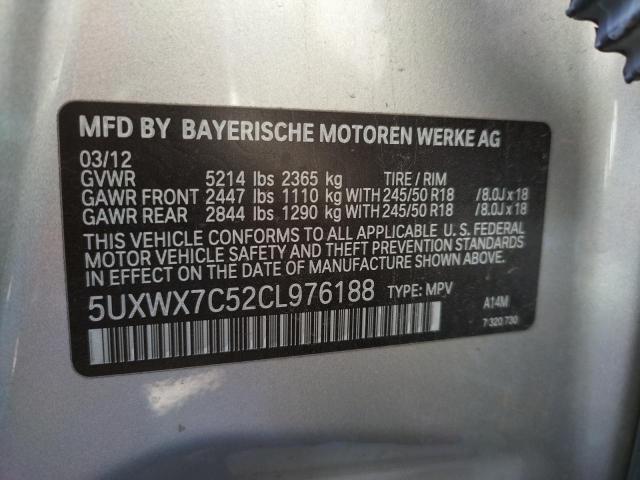 Photo 9 VIN: 5UXWX7C52CL976188 - BMW X3 XDRIVE3 