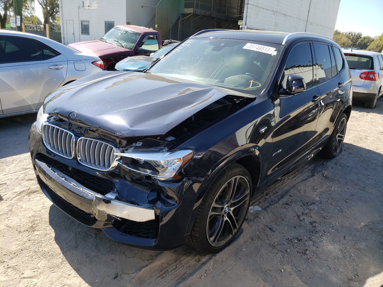 Photo 1 VIN: 5UXWX7C53H0U40441 - BMW X3 XDRIVE3 