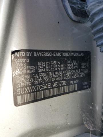 Photo 11 VIN: 5UXWX7C54EL983730 - BMW X3 XDRIVE3 