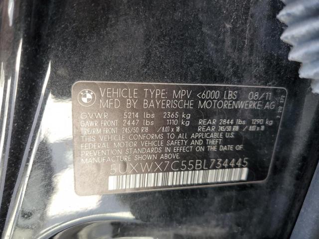 Photo 13 VIN: 5UXWX7C55BL734445 - BMW X3 XDRIVE3 