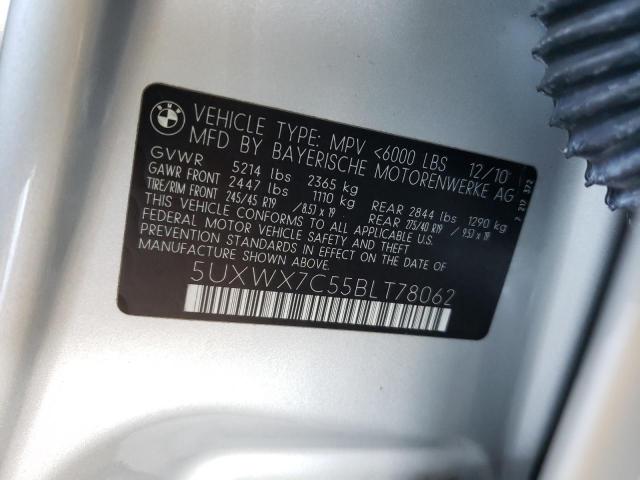 Photo 9 VIN: 5UXWX7C55BLT78062 - BMW X3 XDRIVE3 