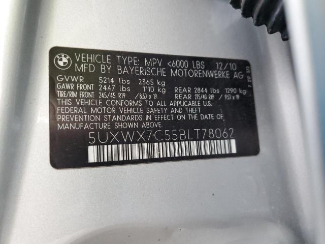 Photo 11 VIN: 5UXWX7C55BLT78062 - BMW X3 XDRIVE3 