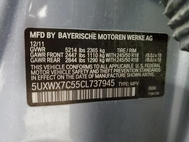 Photo 11 VIN: 5UXWX7C55CL737945 - BMW X3 