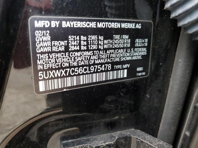 Photo 12 VIN: 5UXWX7C56CL975478 - BMW X3 XDRIVE3 