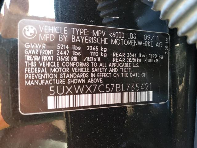 Photo 9 VIN: 5UXWX7C57BL735421 - BMW X3 XDRIVE3 