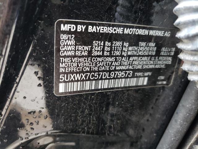 Photo 12 VIN: 5UXWX7C57DL979573 - BMW X3 XDRIVE3 