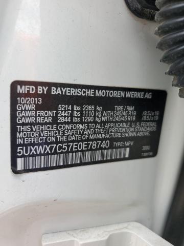 Photo 12 VIN: 5UXWX7C57E0E78740 - BMW X3 