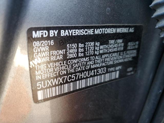 Photo 13 VIN: 5UXWX7C57H0U41303 - BMW X3 