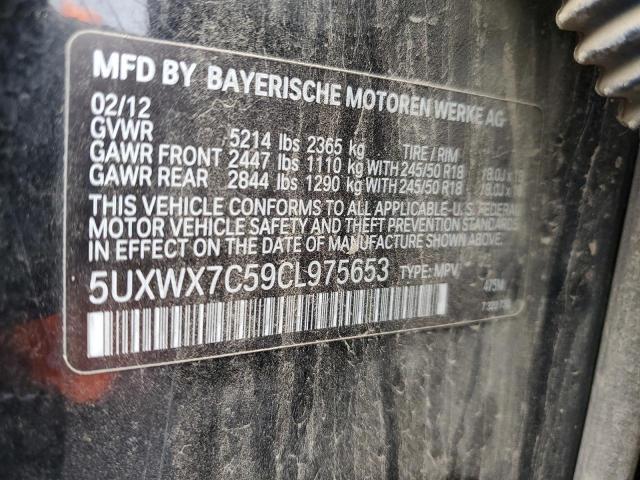 Photo 11 VIN: 5UXWX7C59CL975653 - BMW X3 XDRIVE3 