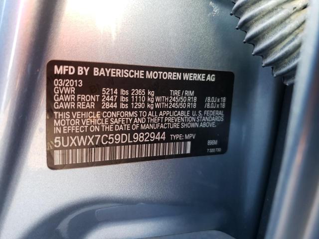 Photo 9 VIN: 5UXWX7C59DL982944 - BMW X3 XDRIVE3 