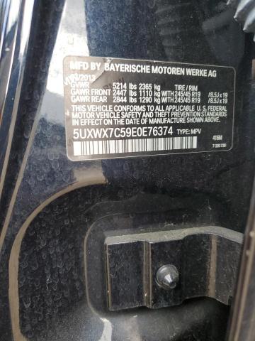 Photo 12 VIN: 5UXWX7C59E0E76374 - BMW X3 XDRIVE3 