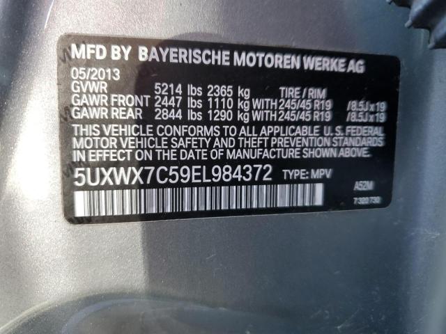 Photo 13 VIN: 5UXWX7C59EL984372 - BMW X3 