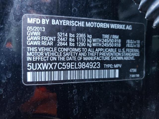 Photo 9 VIN: 5UXWX7C59EL984923 - BMW X3 XDRIVE3 