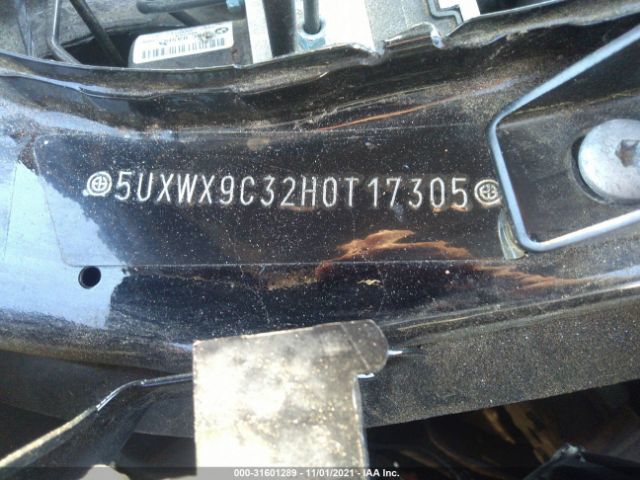 Photo 8 VIN: 5UXWX9C32H0T17305 - BMW X3 