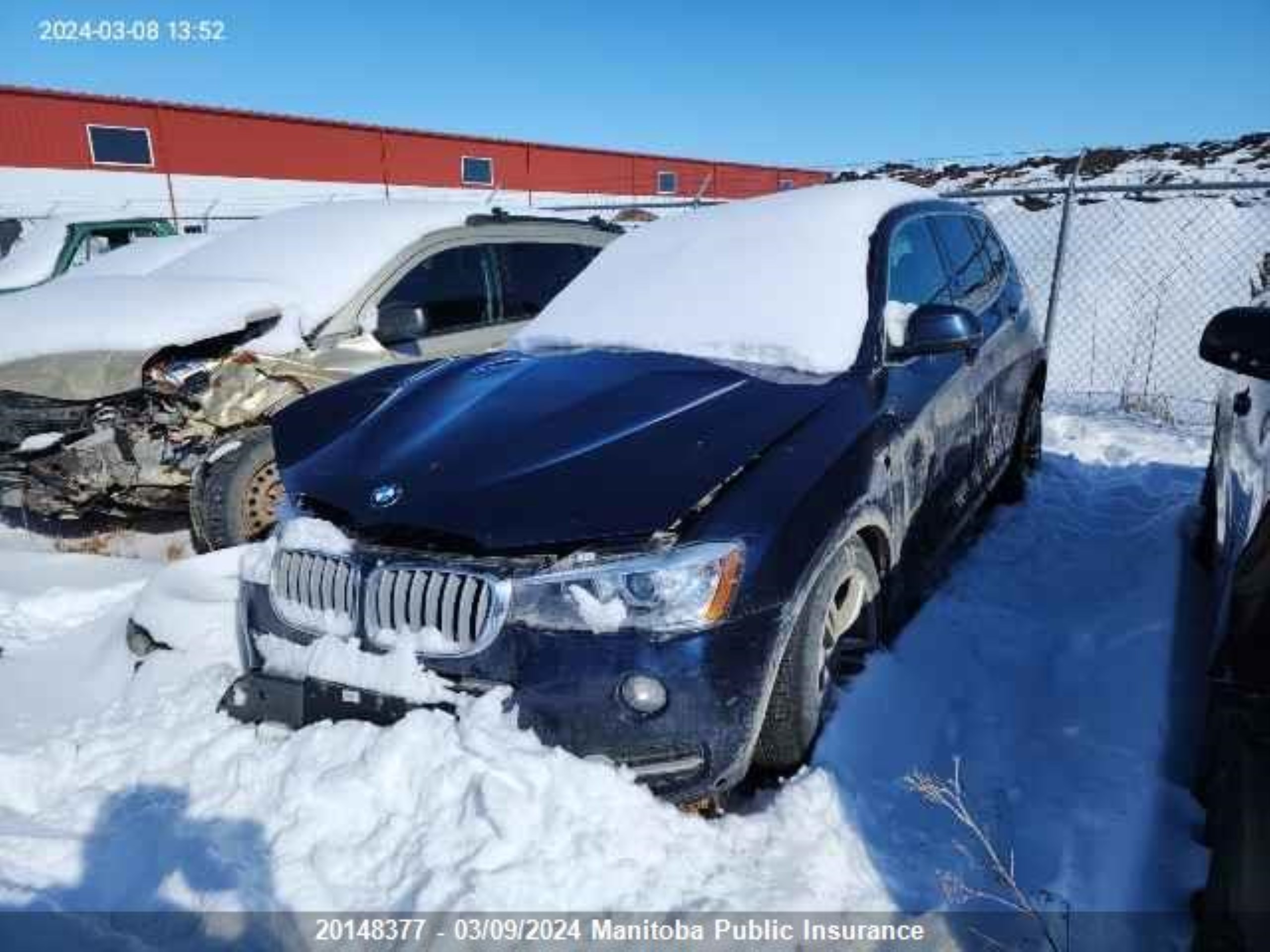 Photo 1 VIN: 5UXWX9C37H0T22192 - BMW X3 