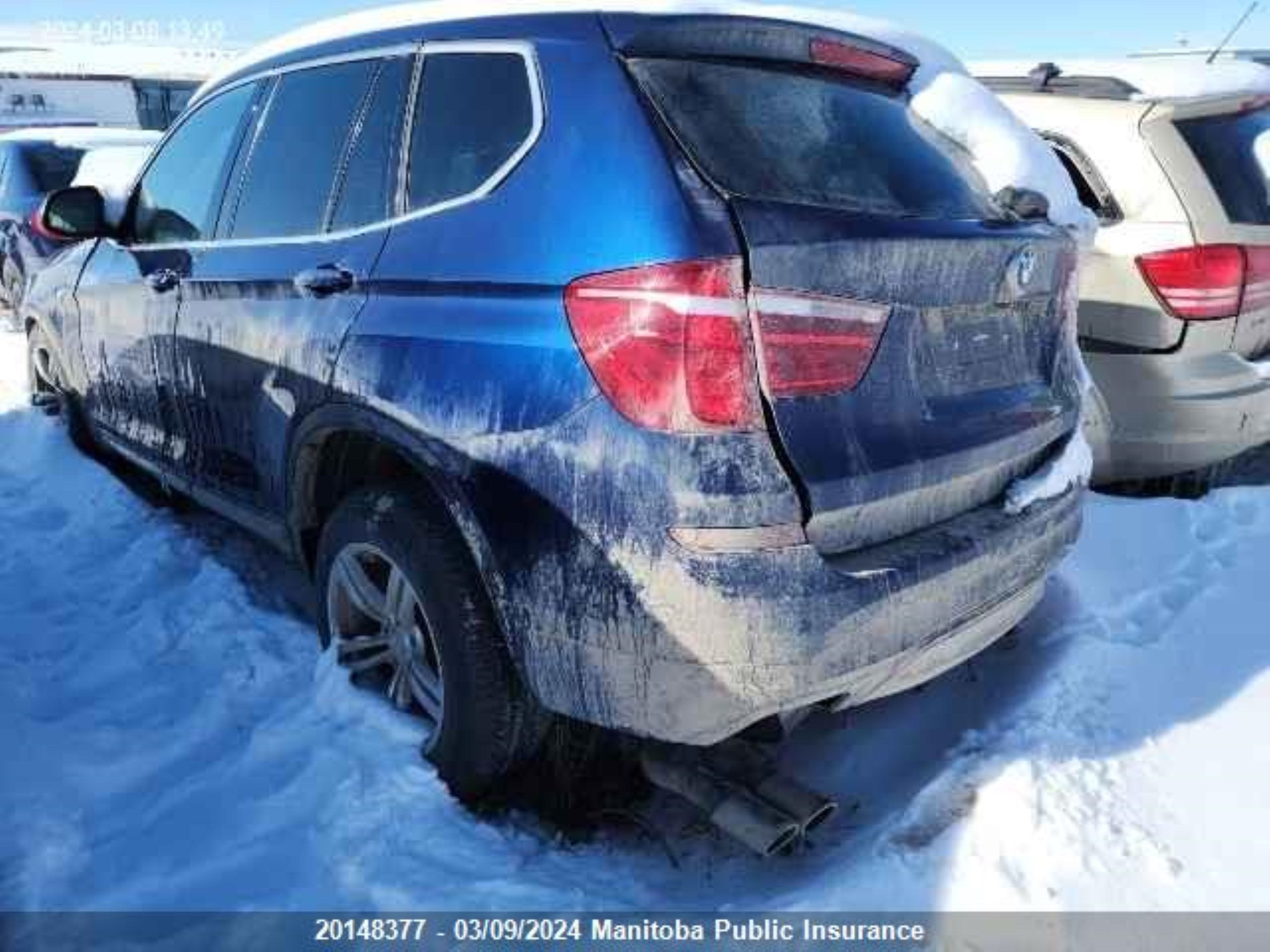 Photo 2 VIN: 5UXWX9C37H0T22192 - BMW X3 