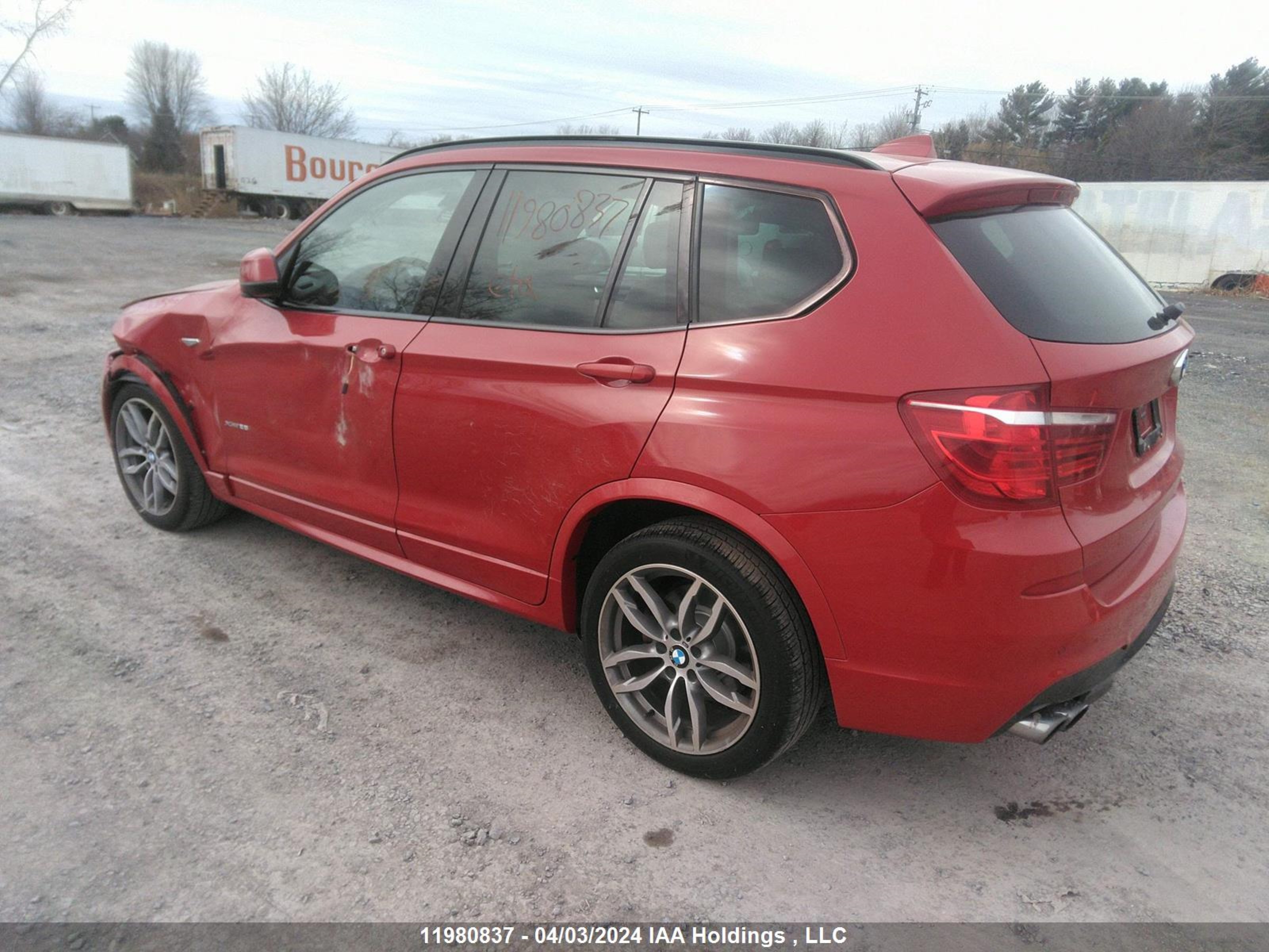 Photo 2 VIN: 5UXWX9C38H0T16143 - BMW X3 