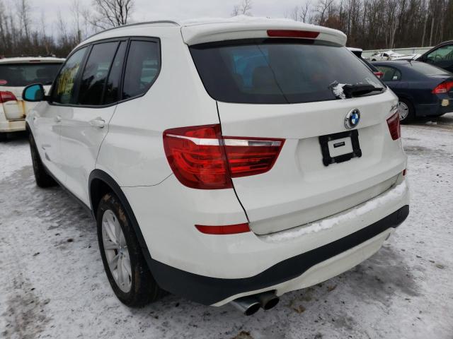 Photo 2 VIN: 5UXWX9C38H0T19527 - BMW X3 XDRIVE2 