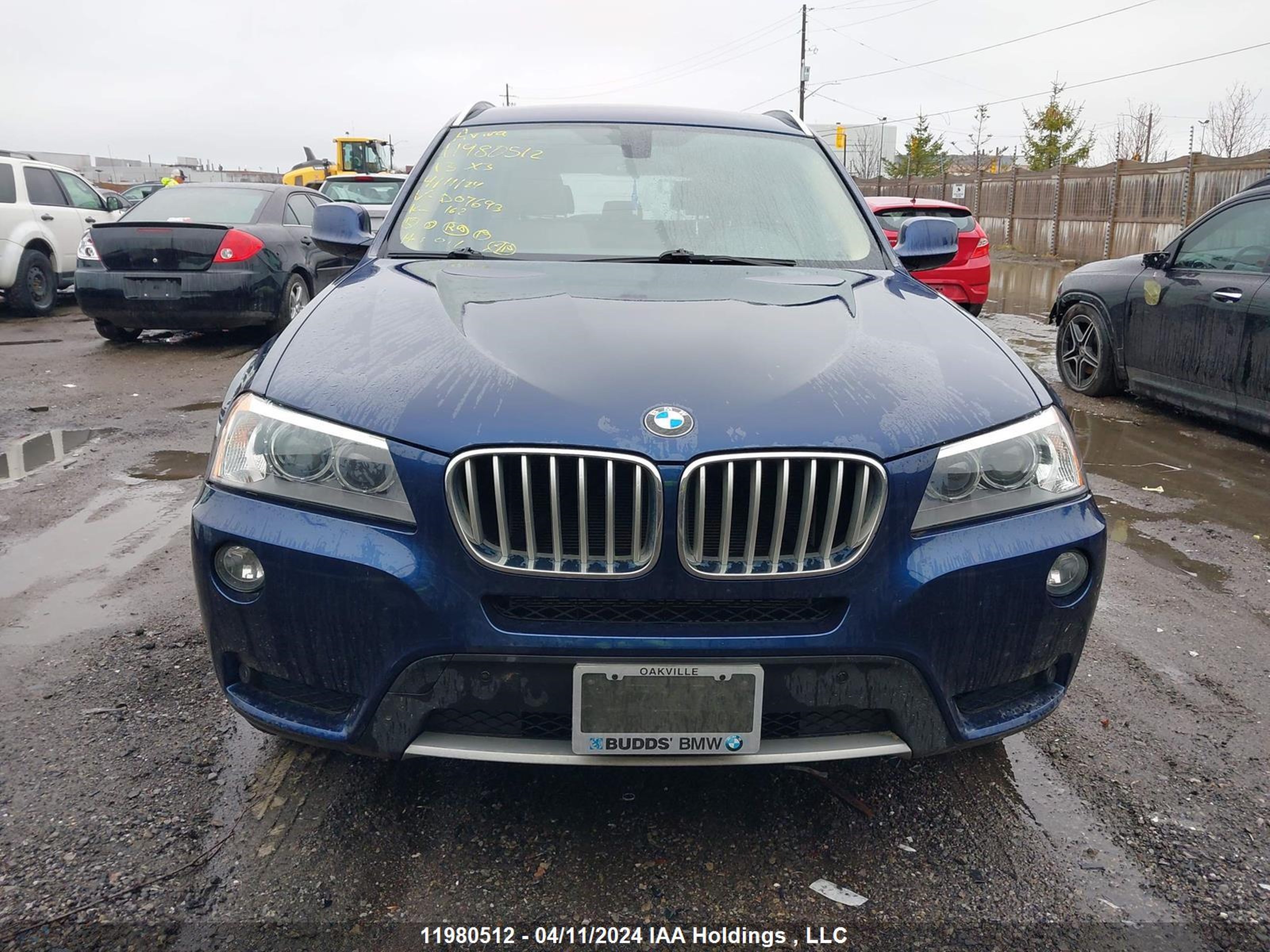 Photo 11 VIN: 5UXWX9C50D0D07693 - BMW X3 