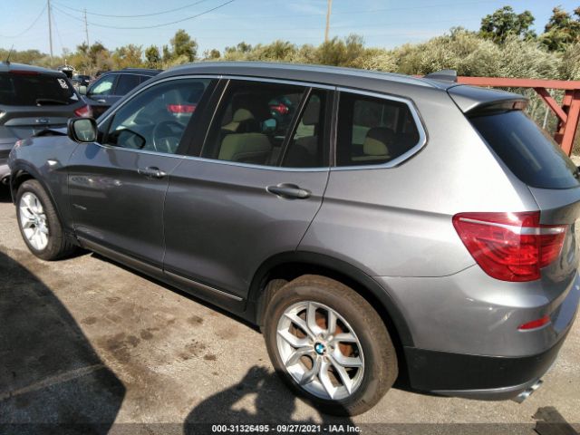 Photo 2 VIN: 5UXWX9C50E0D10353 - BMW X3 