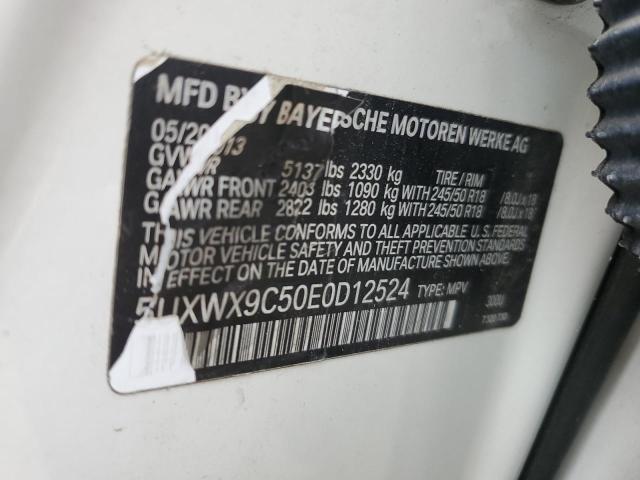 Photo 13 VIN: 5UXWX9C50E0D12524 - BMW X3 XDRIVE2 