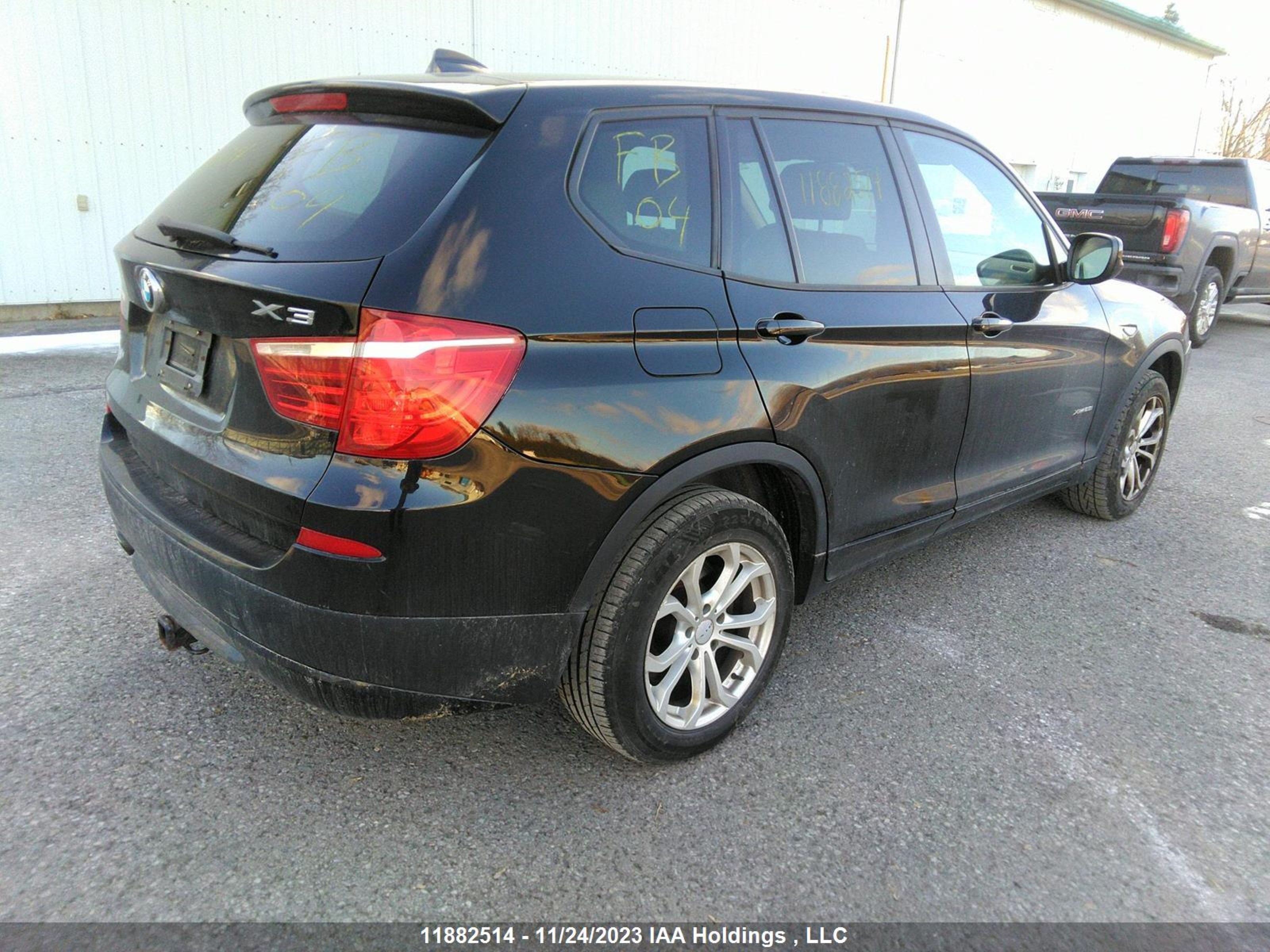 Photo 3 VIN: 5UXWX9C50E0D15746 - BMW X3 