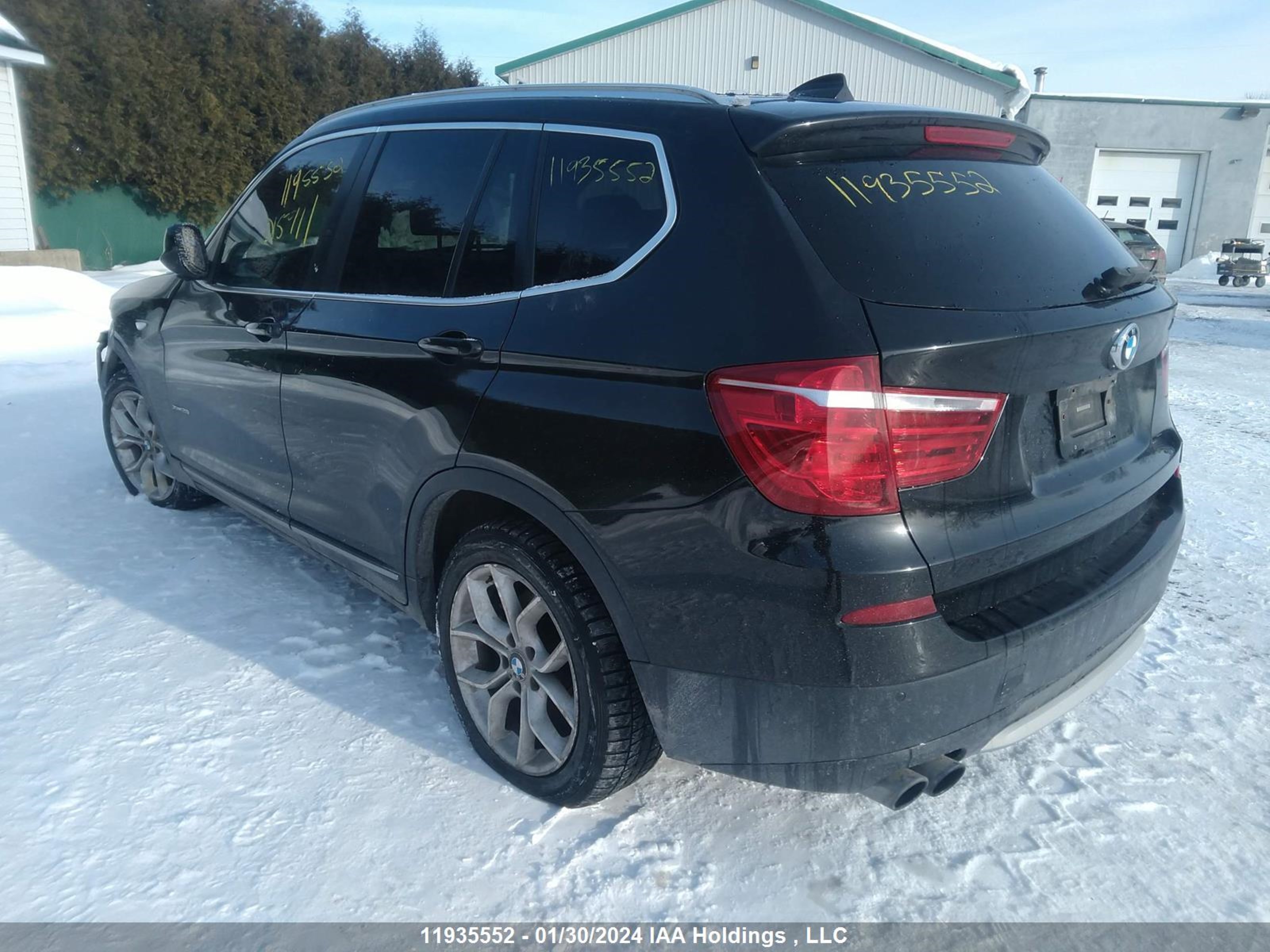 Photo 2 VIN: 5UXWX9C50E0D15911 - BMW X3 