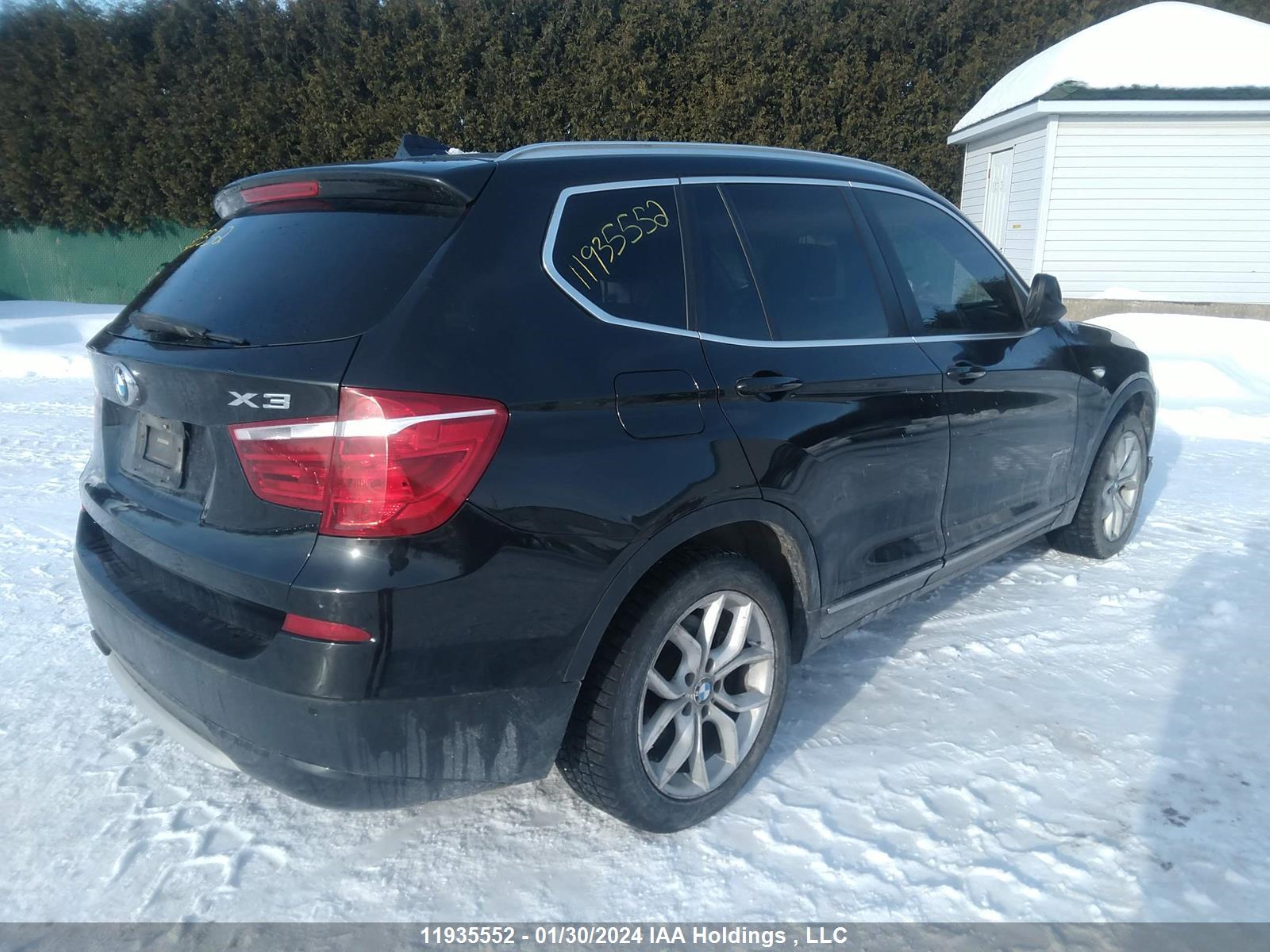 Photo 3 VIN: 5UXWX9C50E0D15911 - BMW X3 